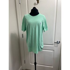 Vintage Polo Ralph Lauren Men's Green T-Shirt Size S Short Sleeve